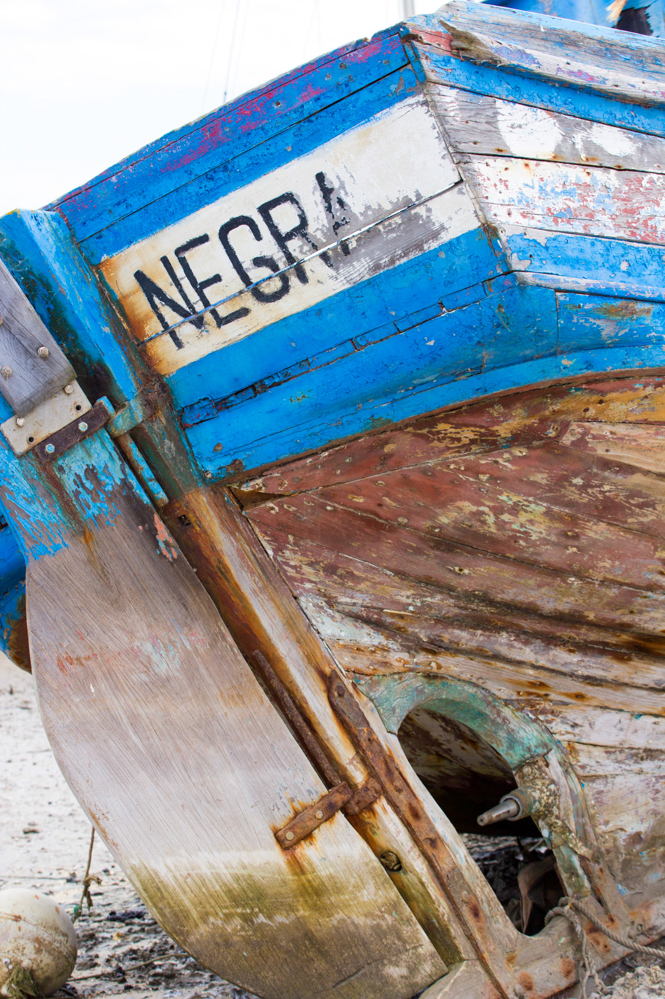 Old Fishing Boat at Santa Luzia