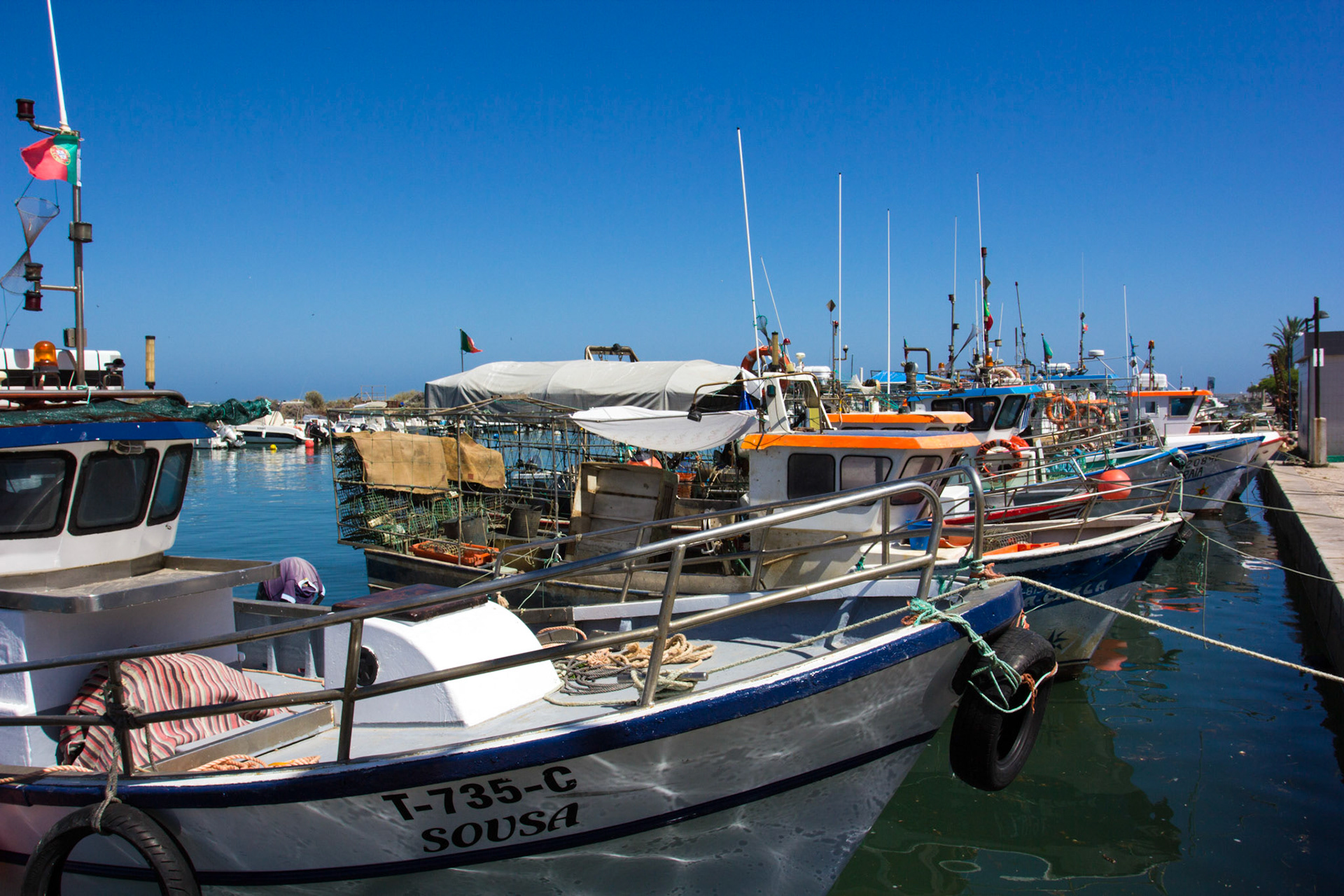 Fishing Boats in Fuzeta
