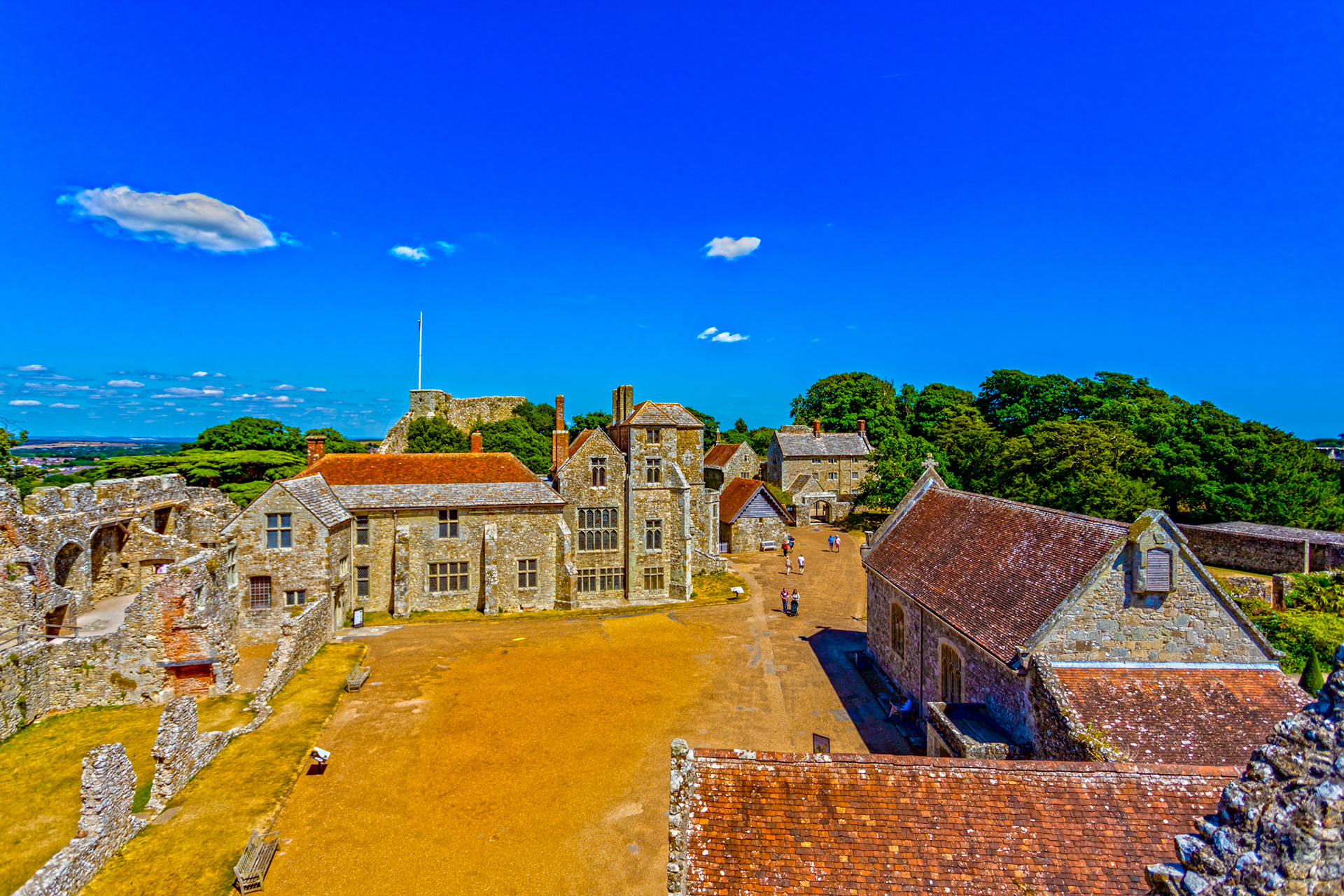 Carisbrooke Castle IOW 15 July 2022