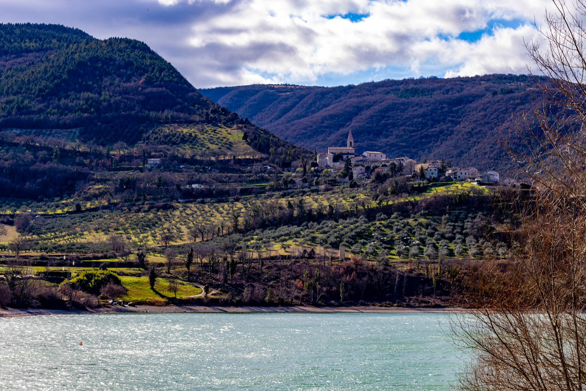 Serrapetrona, Marche, Italy 02 Feb 2020