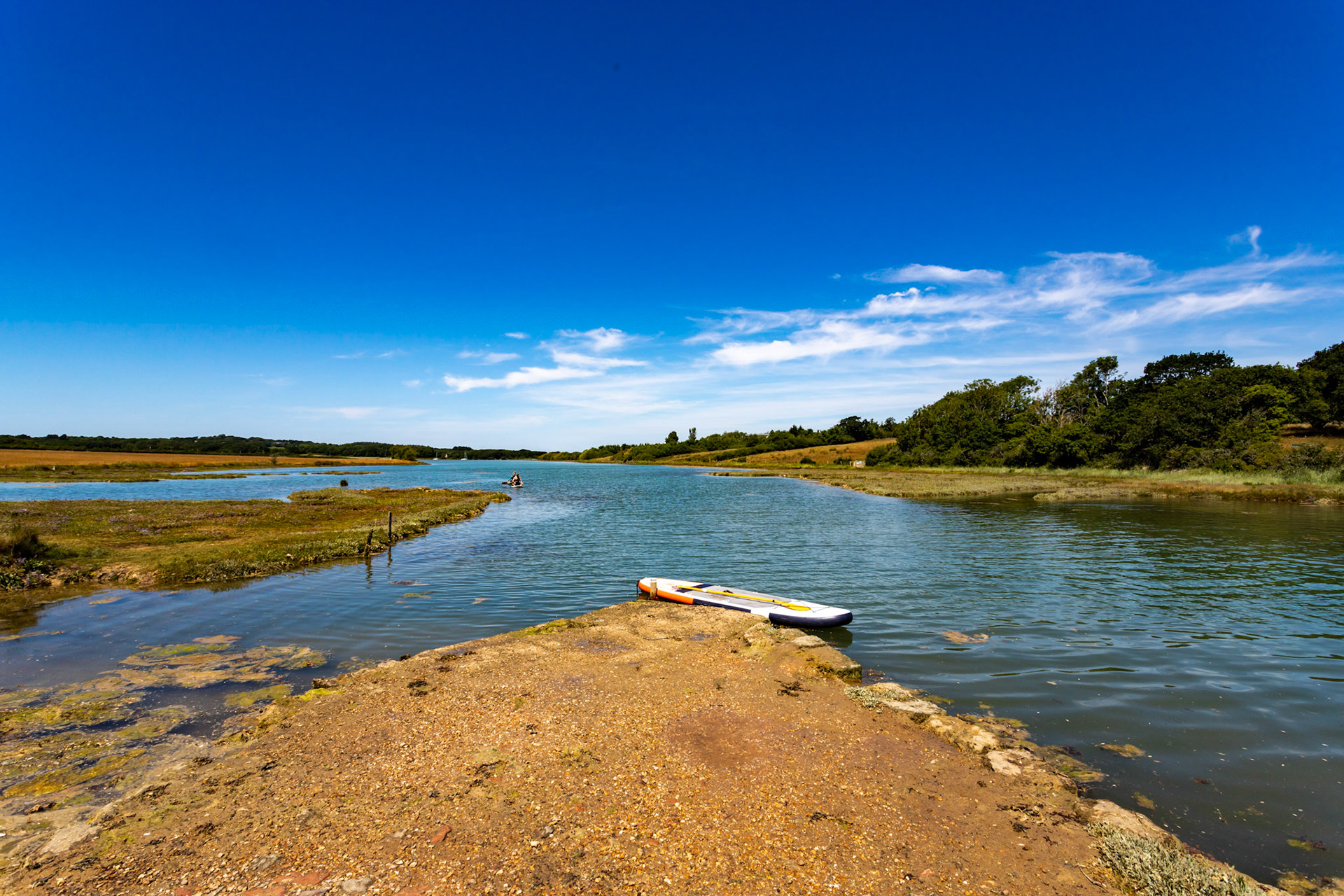 Causeway Lake Bridge IOW 14 July 2022