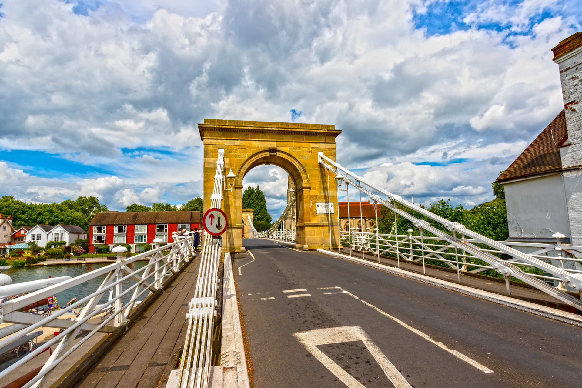 Marlow Suspension Bridge 14 July 2024