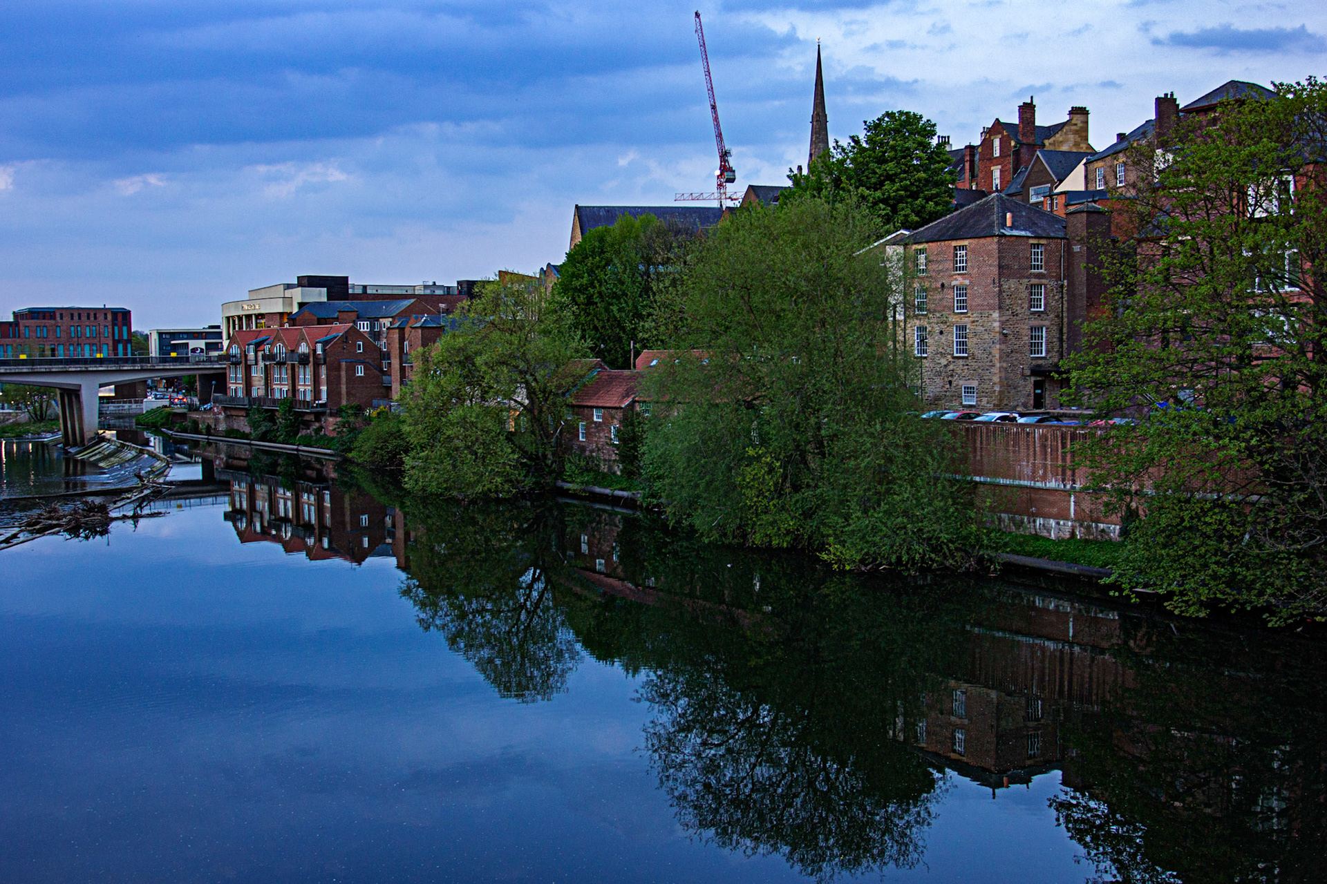 Dusk on the River Wear - Durham 06 May 2018Please see my other Photographs at: www.jamespdeans.co.uk May 2018