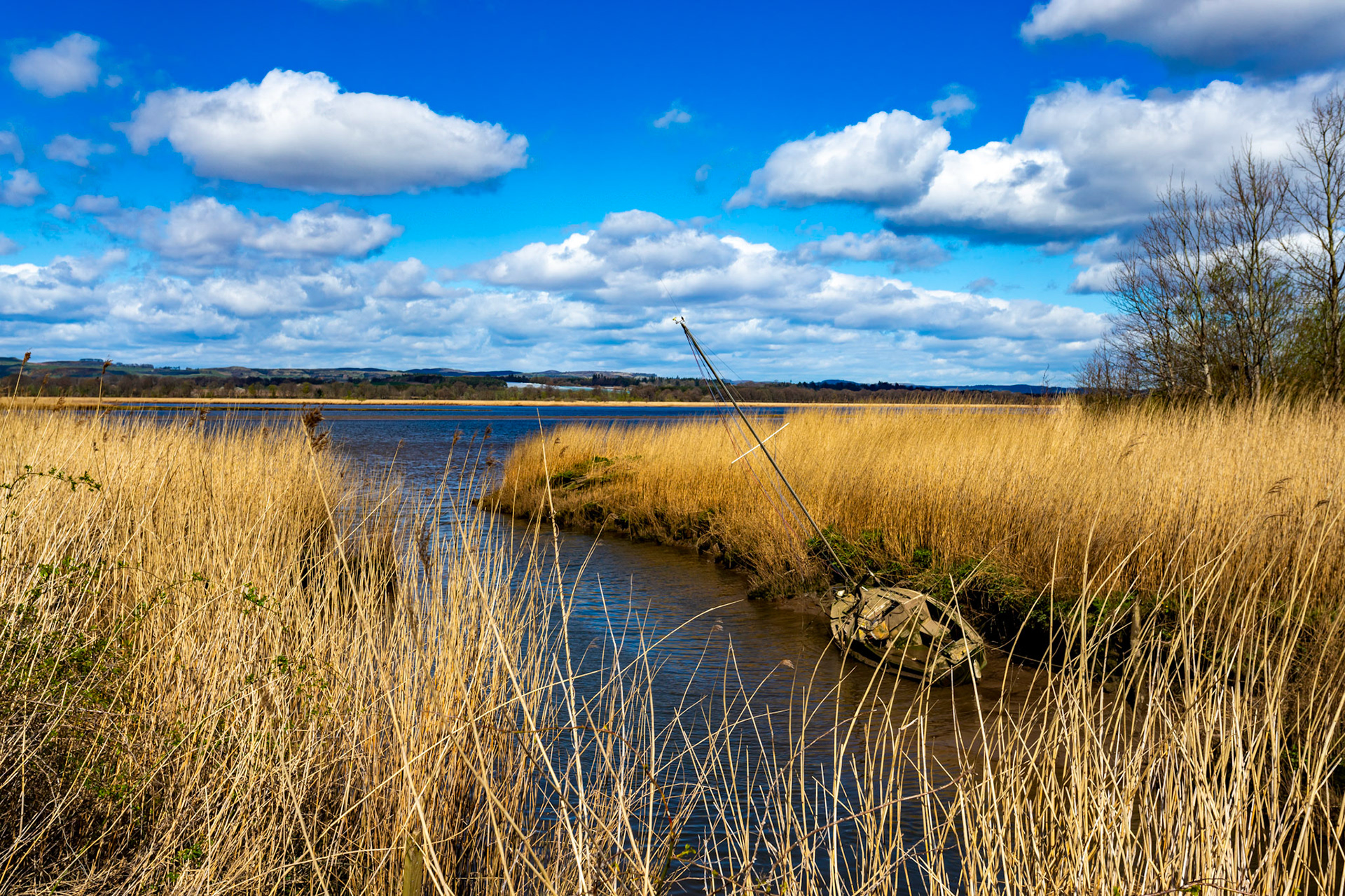 Lindores Pow, Newburgh, Fife. 17 April 2024