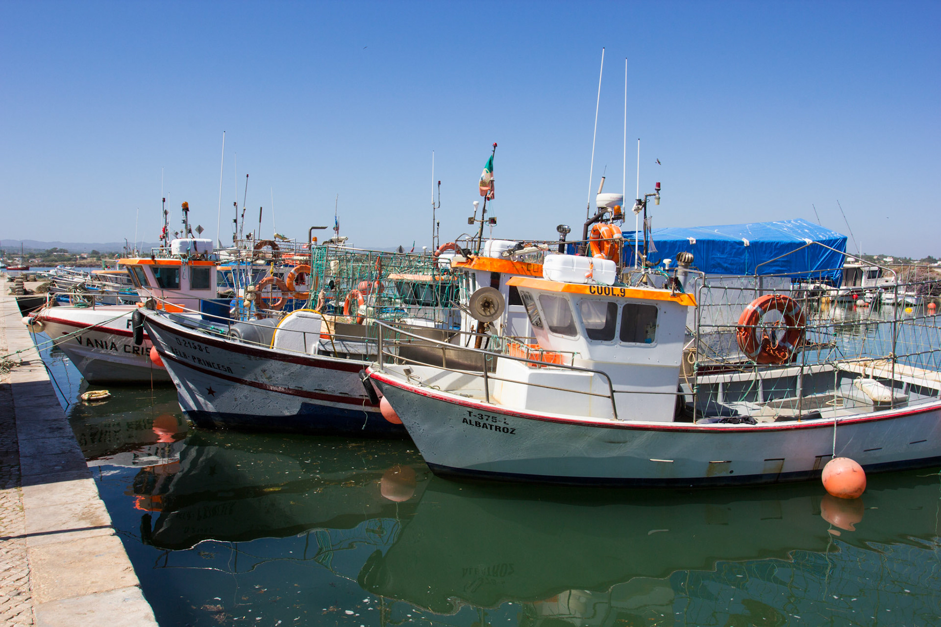 Fishing Boats in Fuzeta