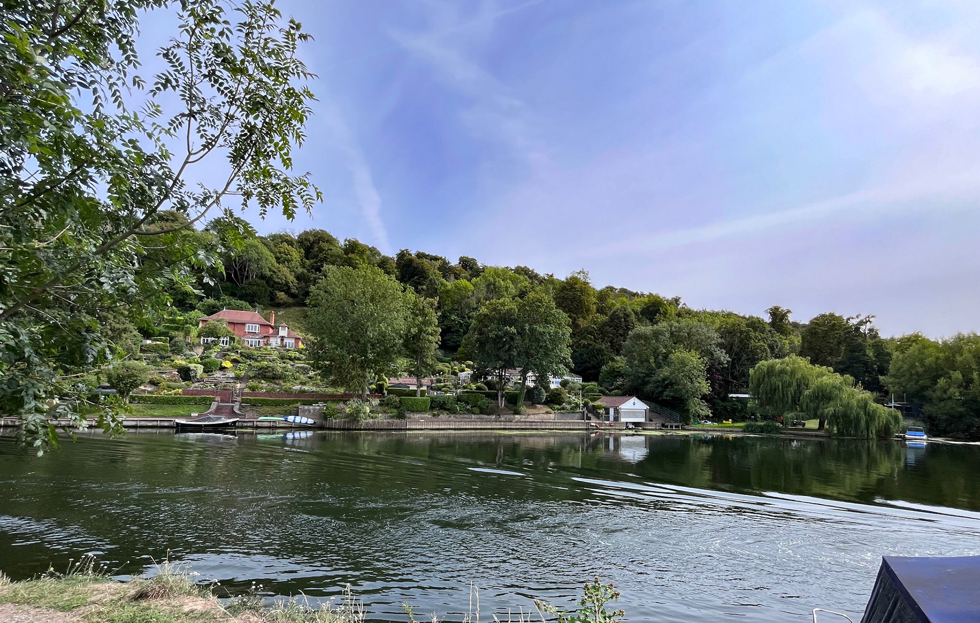 Walk Thames Path MArlow to Bourne End 06 August 2025