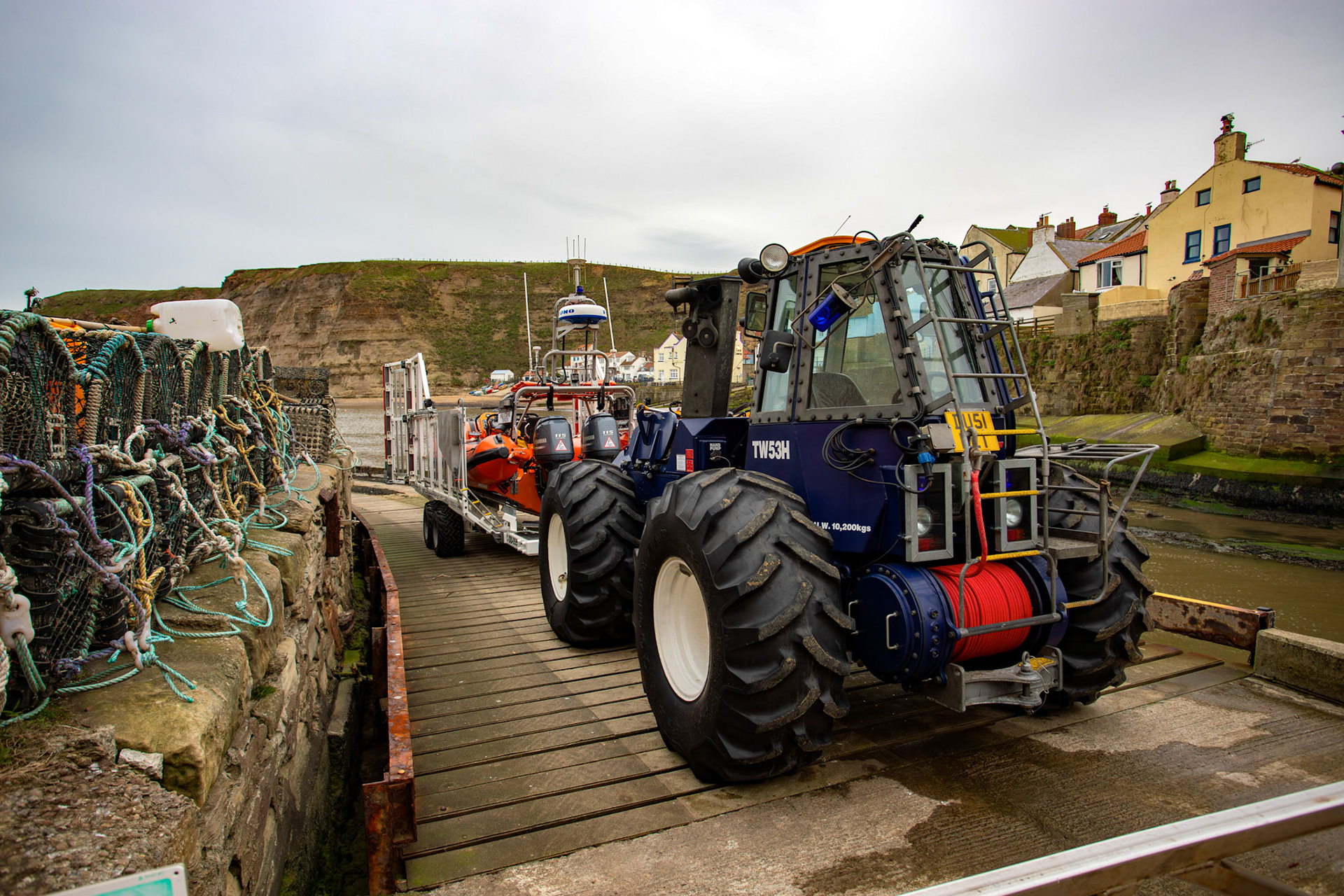 Staithes 23 March 2026RNLI Lifeboat
