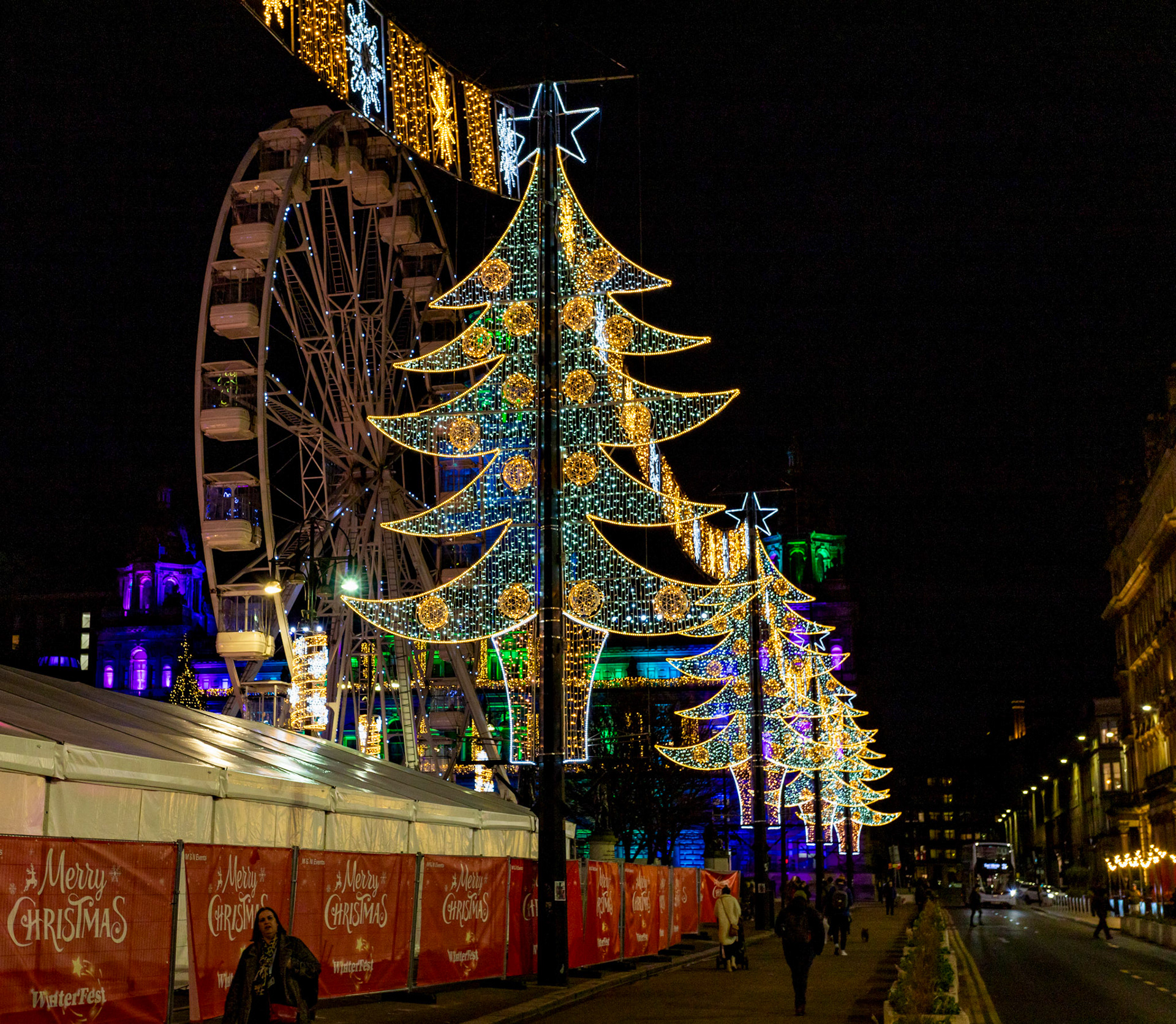 Glasgow Night Time 29 November 2023