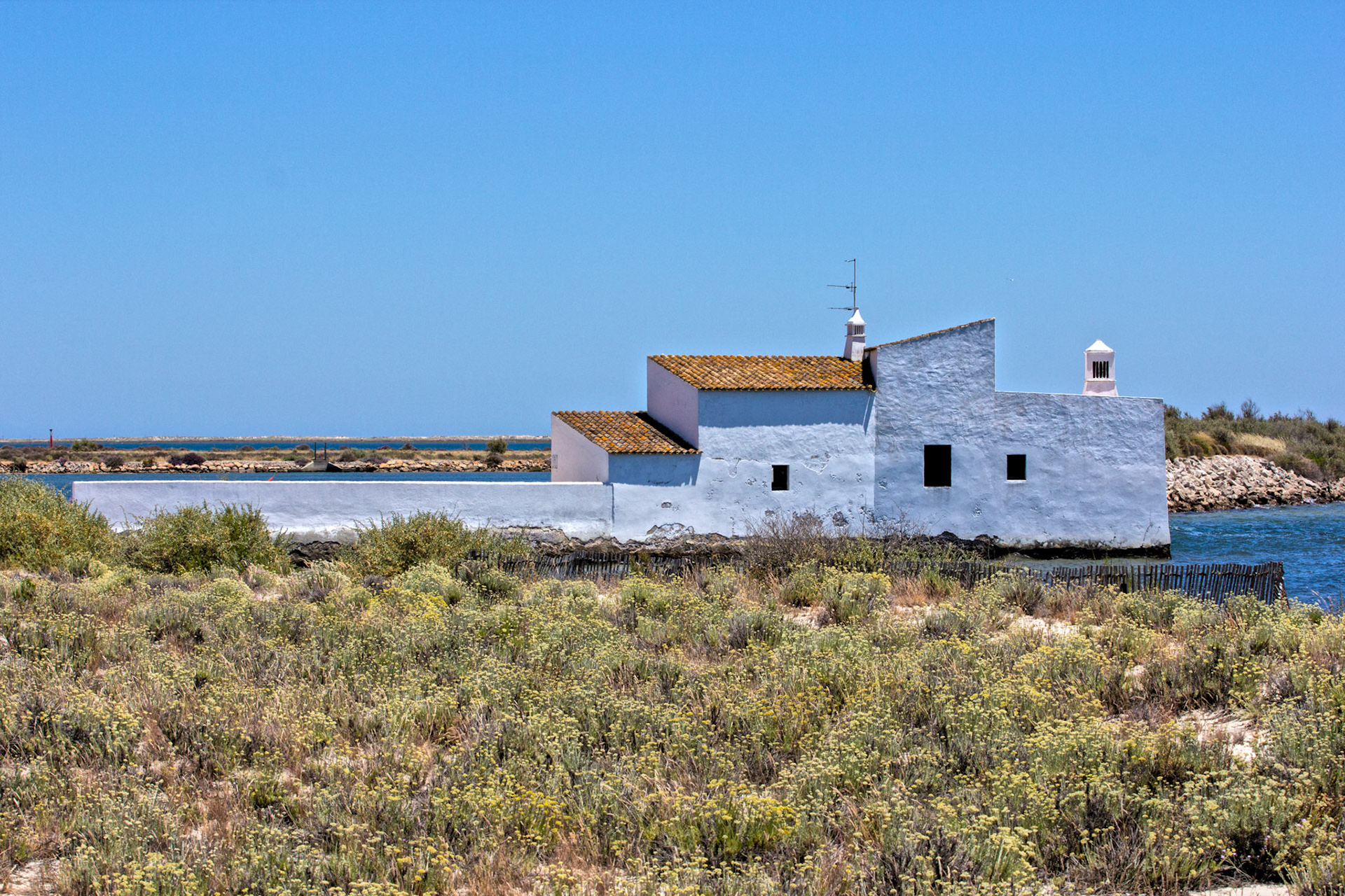 Tidal Mill in Parque Natural da Ria Formosa at OlhaoPlease see my Photographs of Portugal at: http://www.jamespdeans.co.uk/p116503744