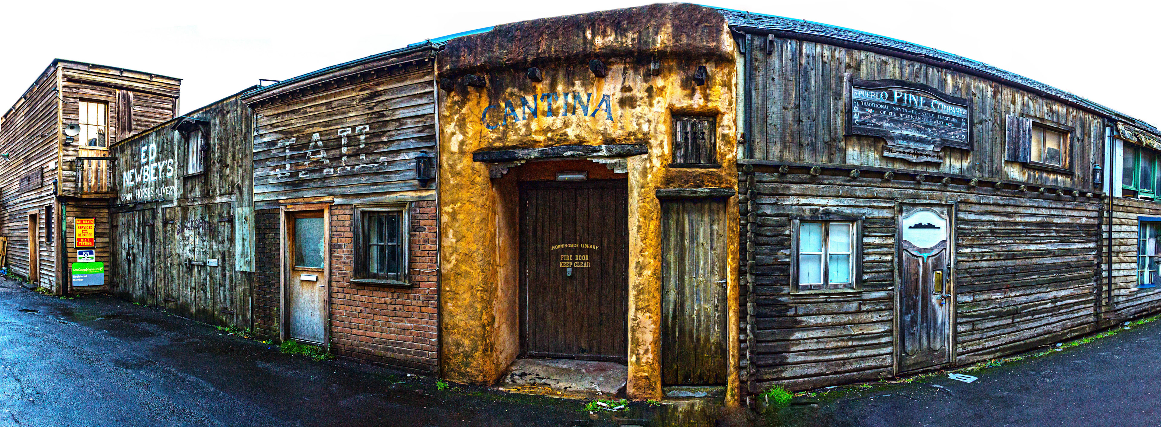 Edinburgh Wild West - located near Morningside Road (up Springfield Gardens and first on right through a vennel), behind Morningside Library.Please see my other Photographs at: www.jamespdeans.co.uk