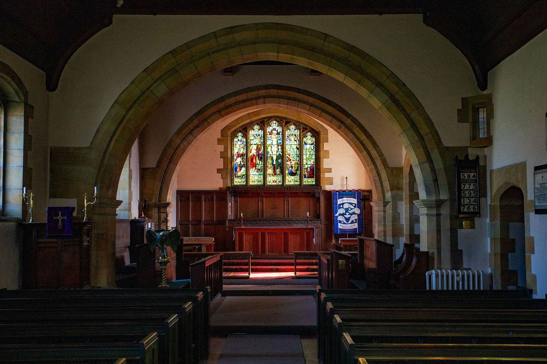 St Mary's Church in Goathland - North York Moors 25 March 2026