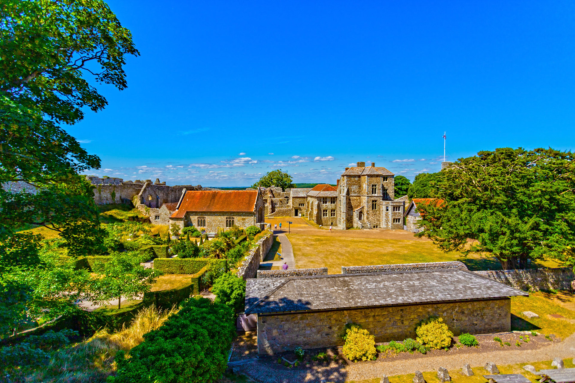 Carisbrooke Castle IOW 15 July 2022