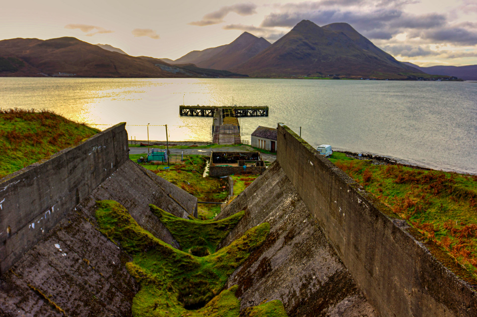Inverarish, Iron Ore Mine, Kilns And Associated Remains, Raasay 13 November 2025