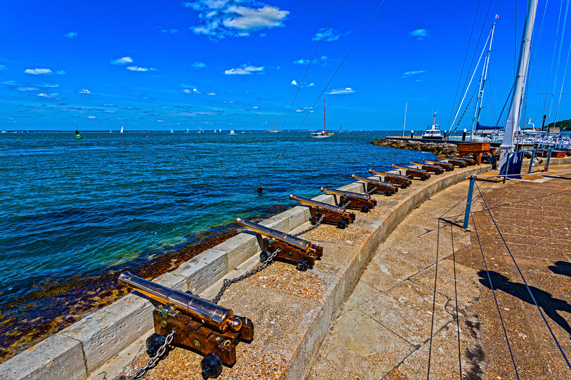 Royal Yacht Squadron - Cowes IOW 14 July 2022