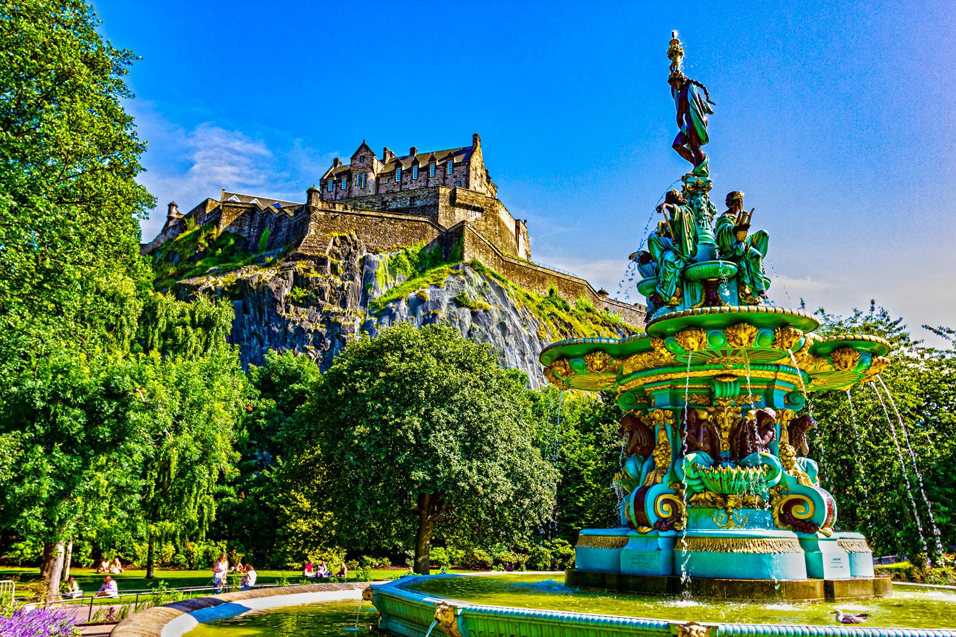 Ross Fountain - Edinburgh 24 July 2021Please see my other photos at JamesPDeans.co.uk