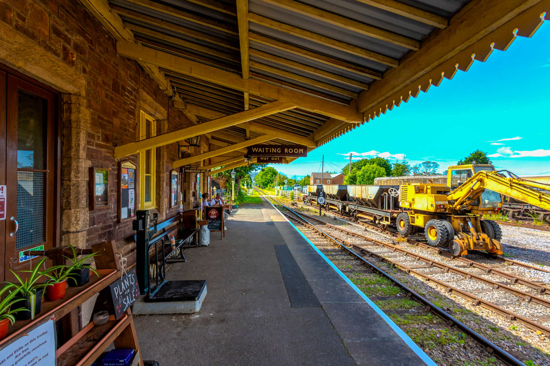 Dunster Railway Station 25 June 2023