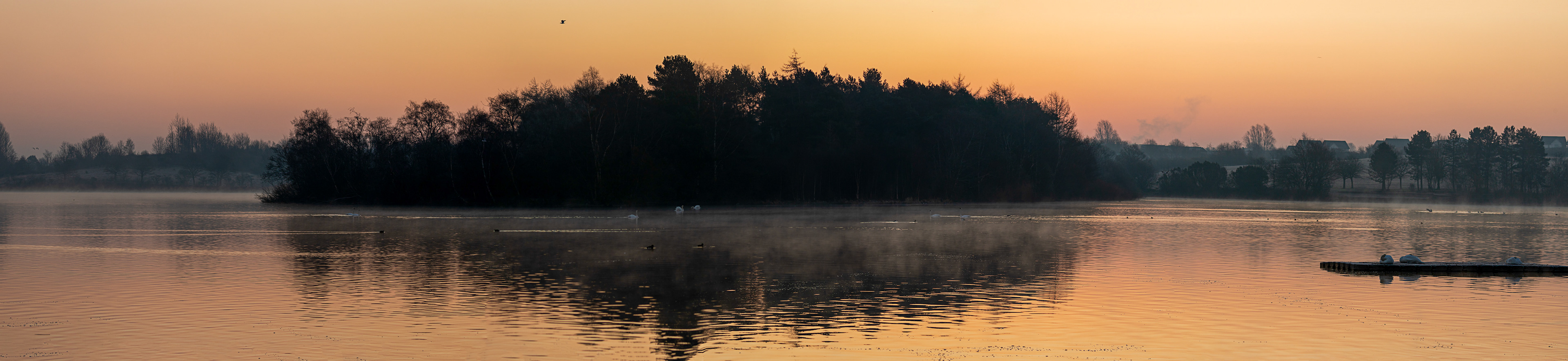 Sunrise at Hogganfield Loch 19 March 2025