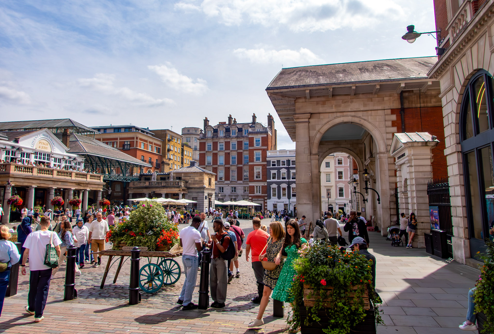 Covent Garden. London 08 August 2025