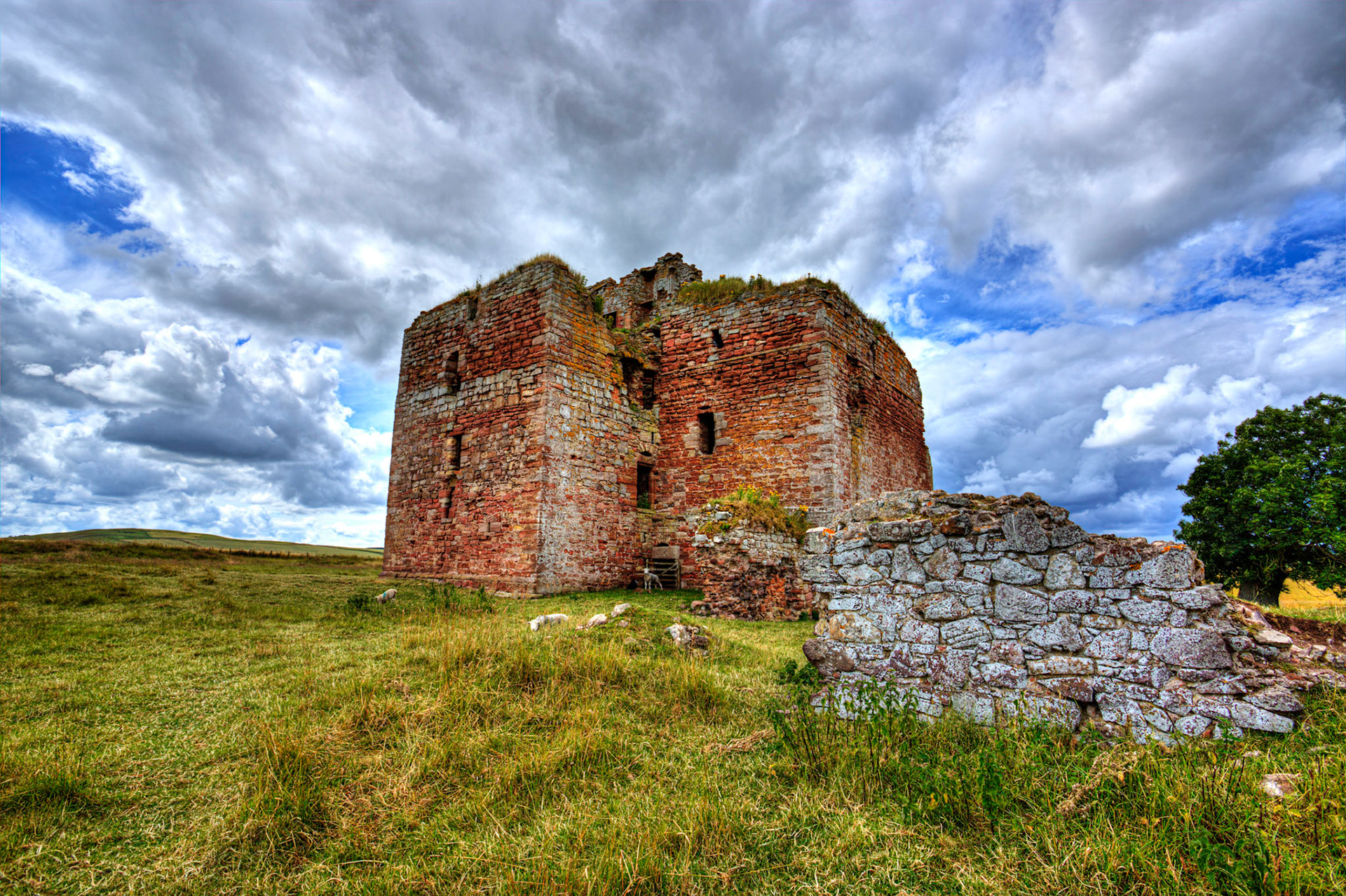 Cessford Castle 10 July 2023