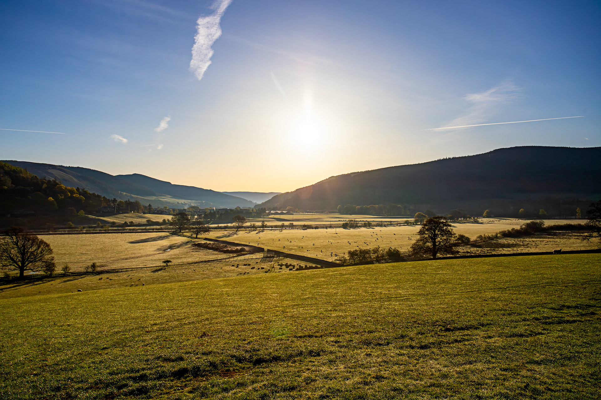Sunrise near Cardrona