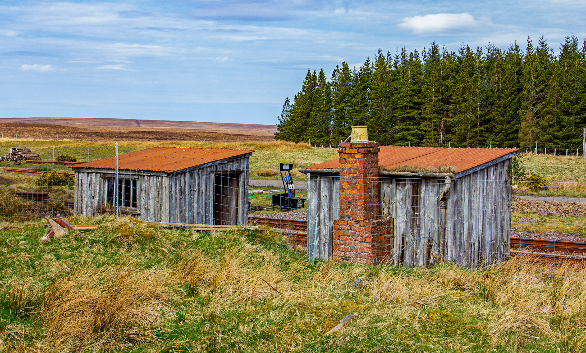 Railway Huts at Forsinard 01 May 2026