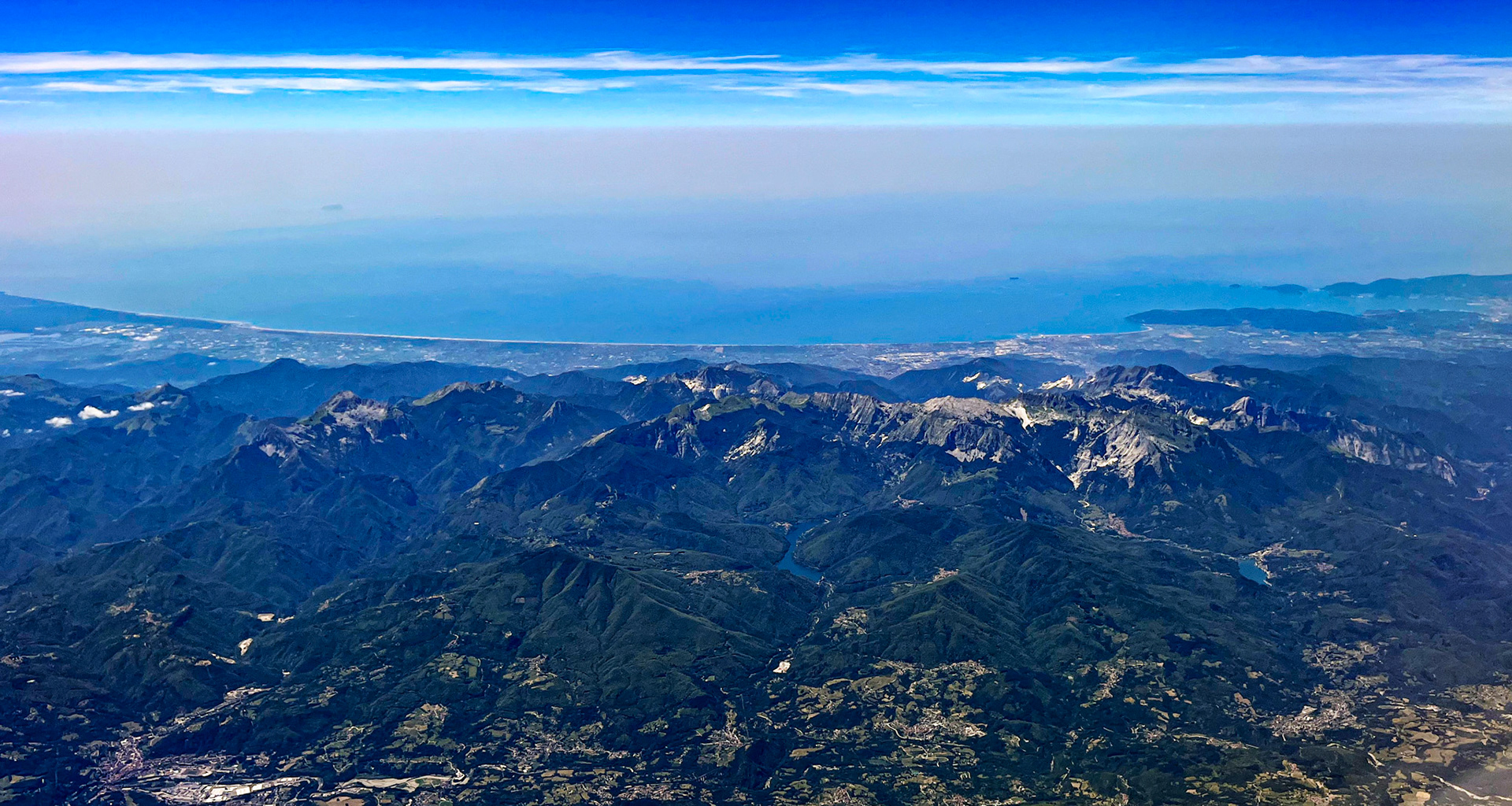 The Apuan Alps (Alpi Apuane) - Flight Home 28 June 2024