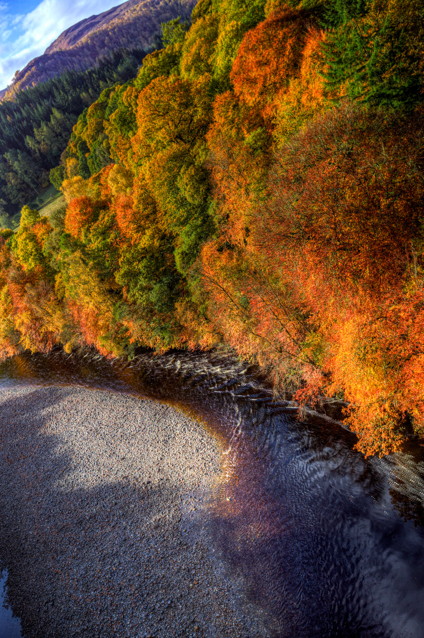 Garry Bridge. Autumnal Tour around Perthshire 19 October 2024