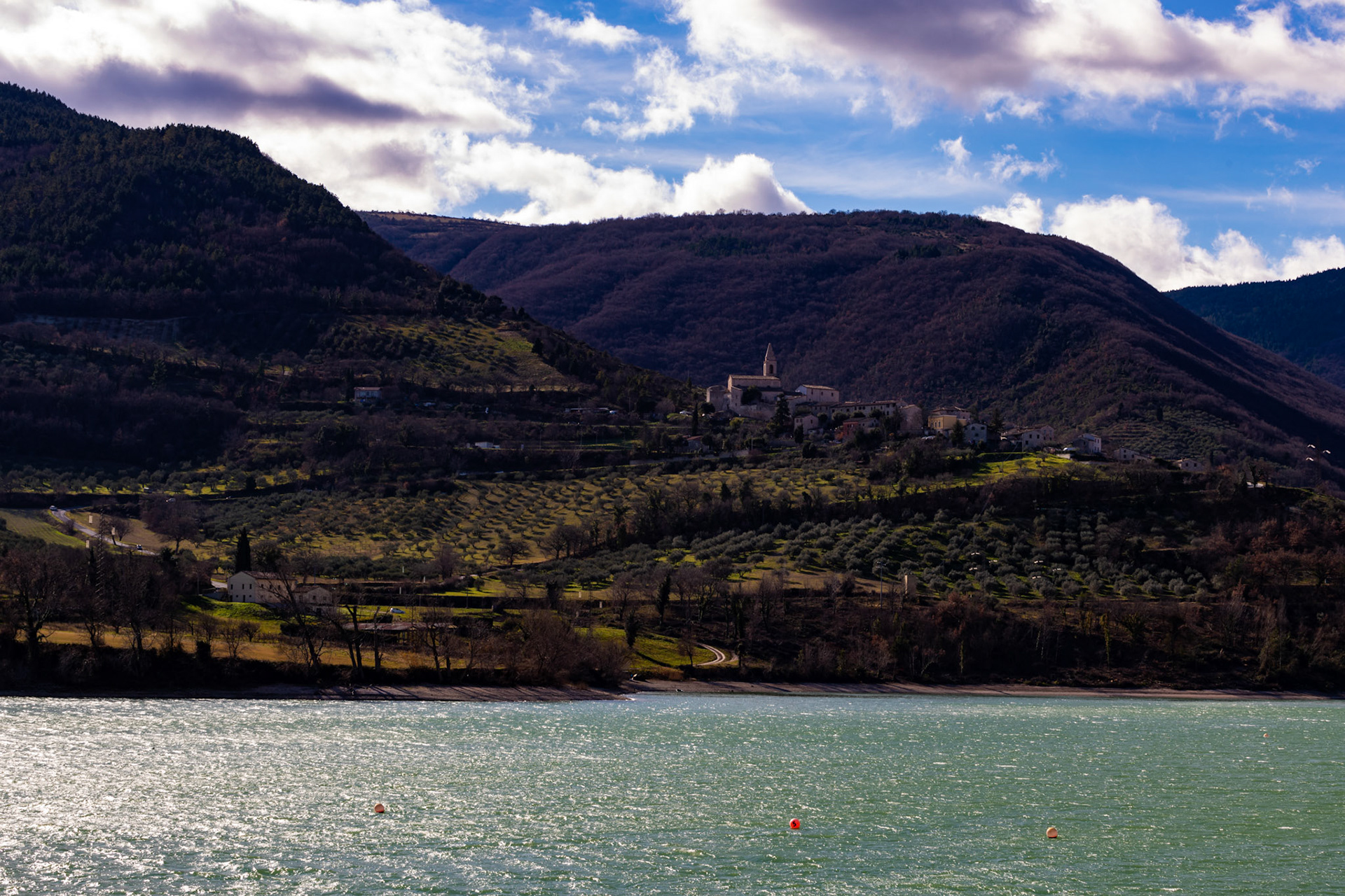 Serrapetrona, Marche, Italy 02 Feb 2020