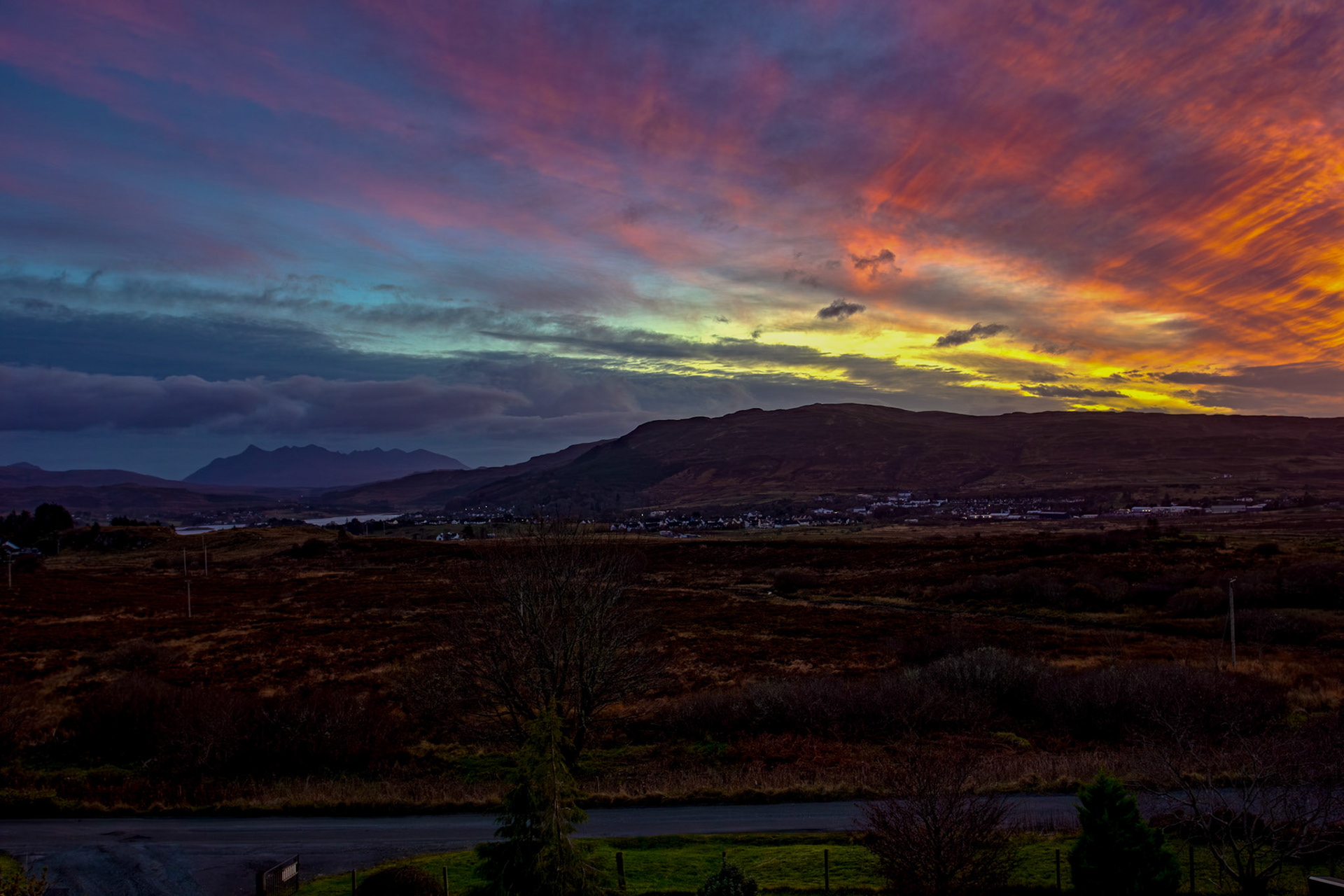 Sunset - Portree, Skye 13 November 2025