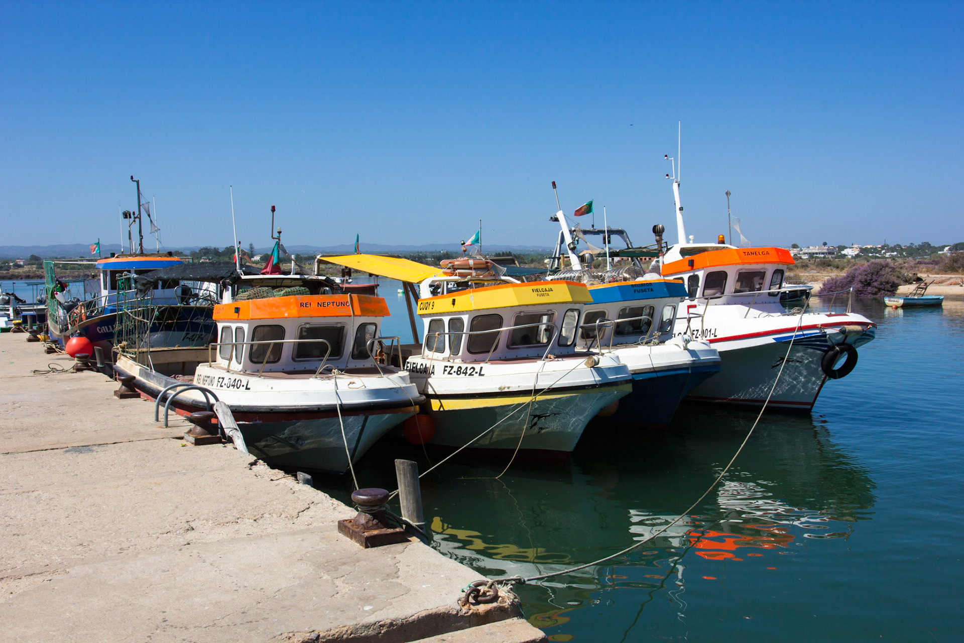 Fishing Boats in Fuzeta