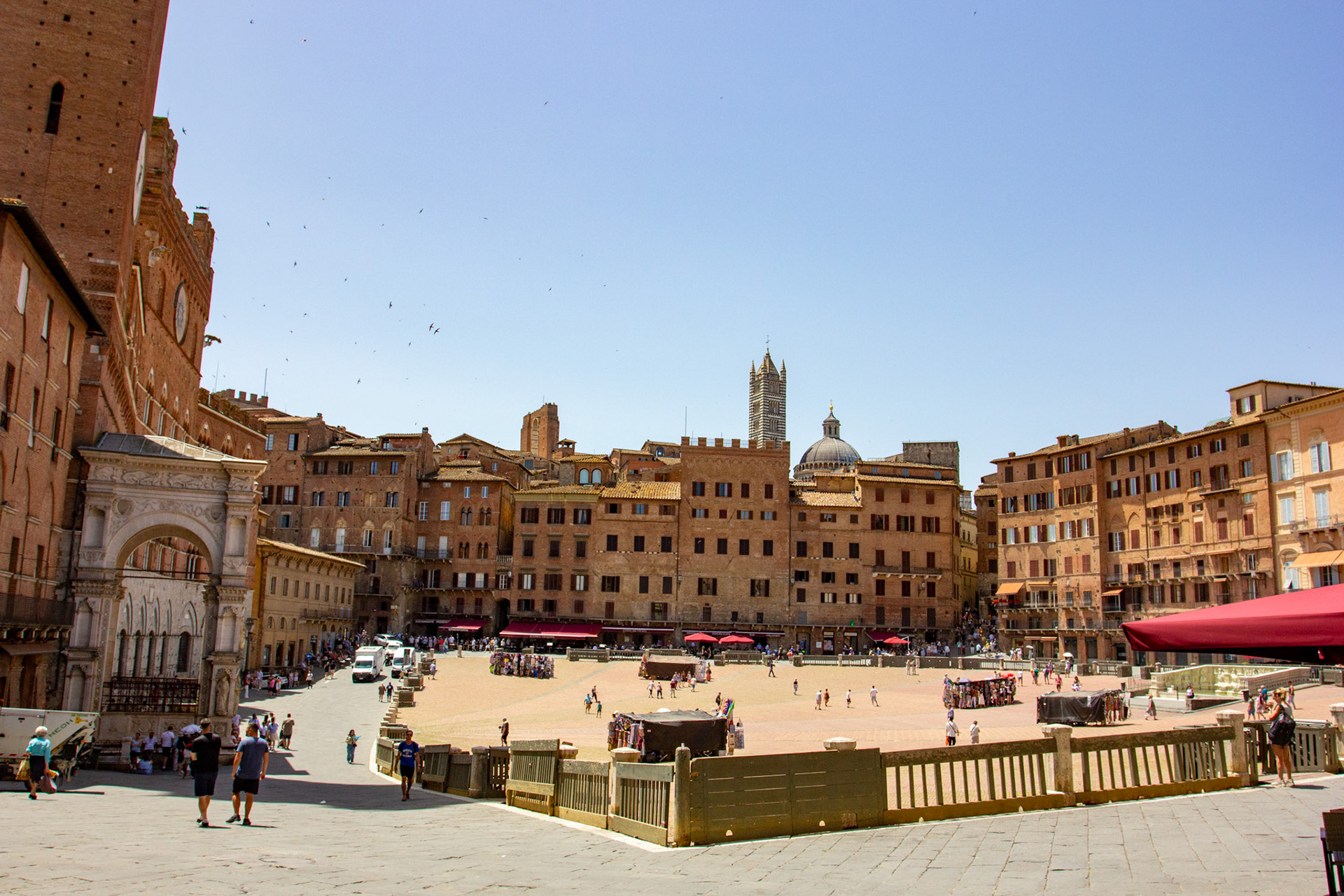 The Campo, Siena 18 June 2024