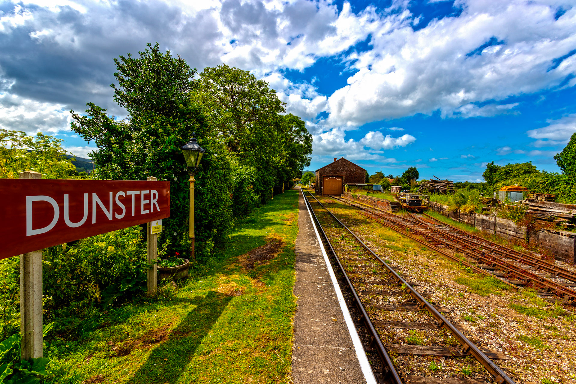 Dunster Railway Station 25 June 2023
