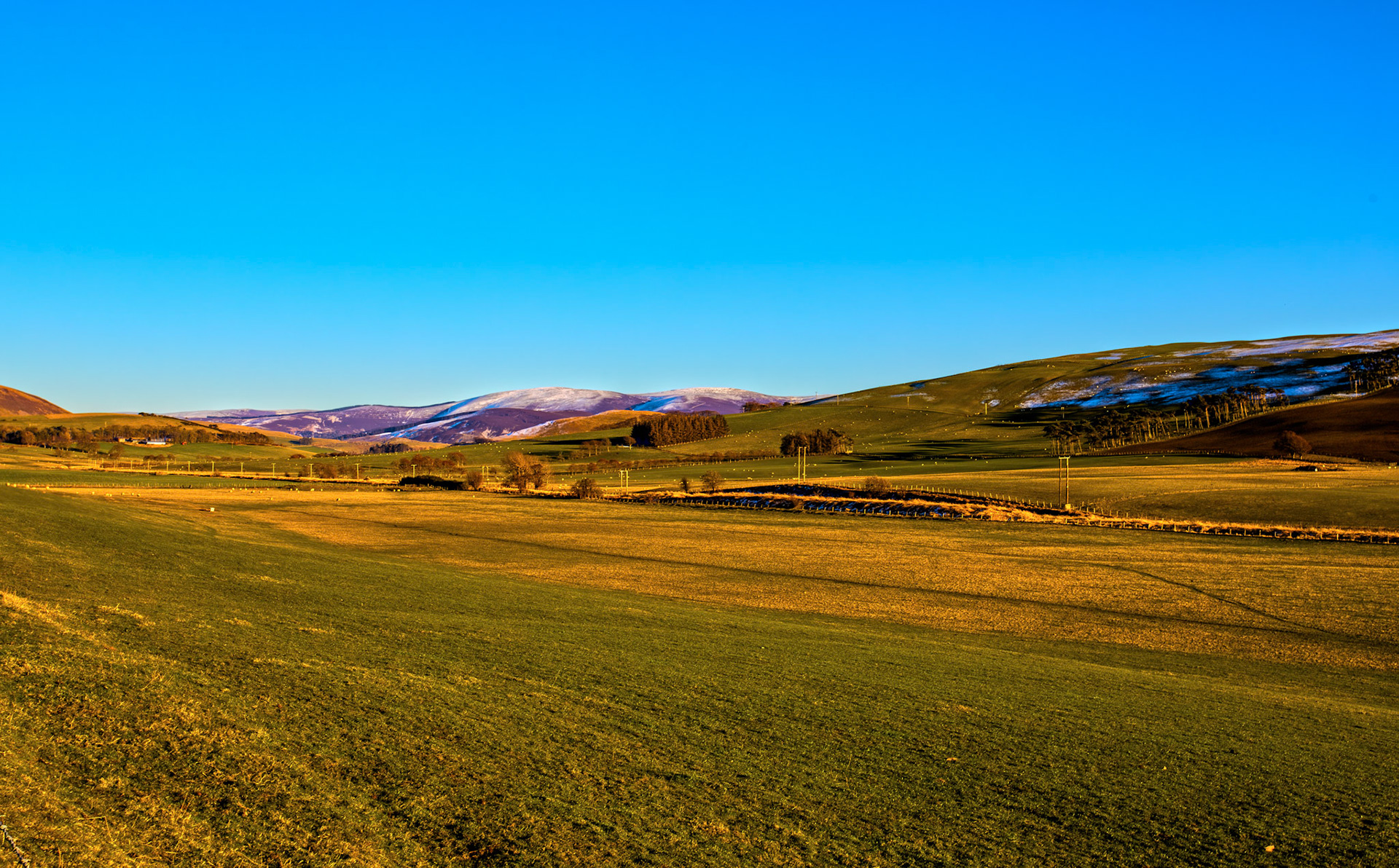 View from B7016 between Broughton and Biggar 07 March 2026
