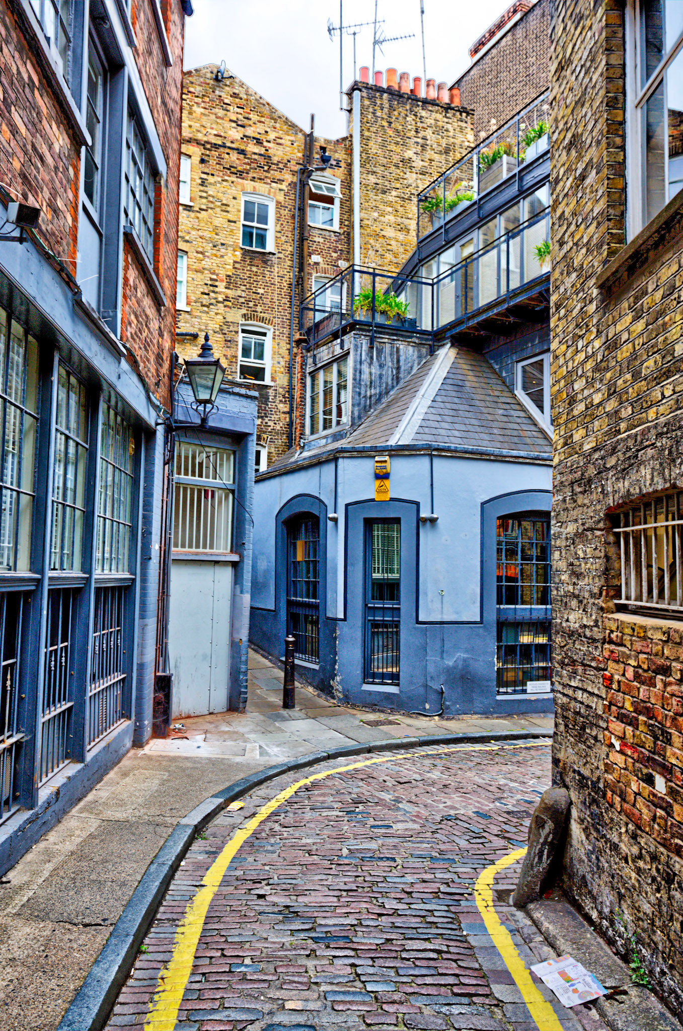 Newman Passage, Soho, London 18 August 2025