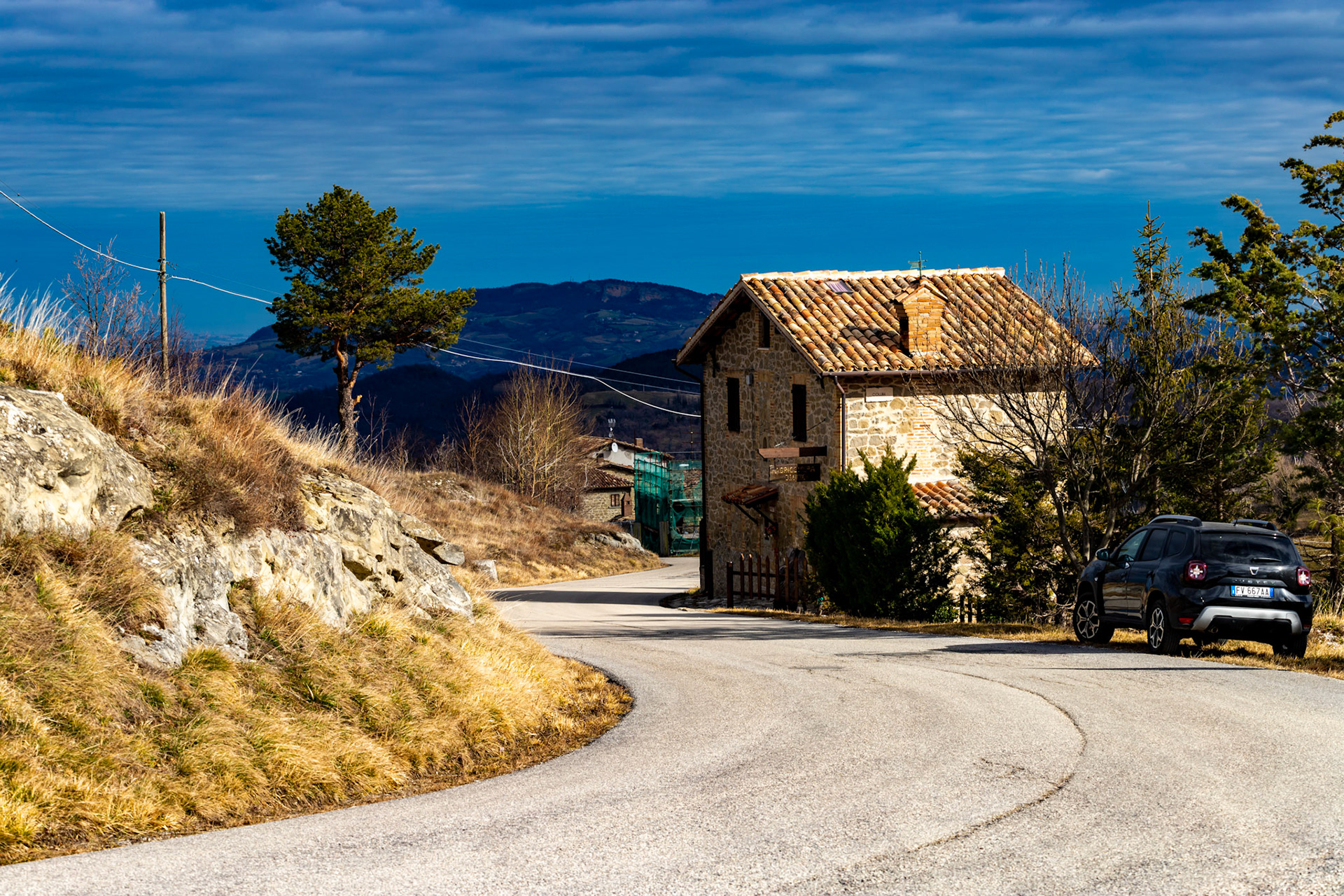 Sibillini Mountains, Marches, Italy 01 February 2020