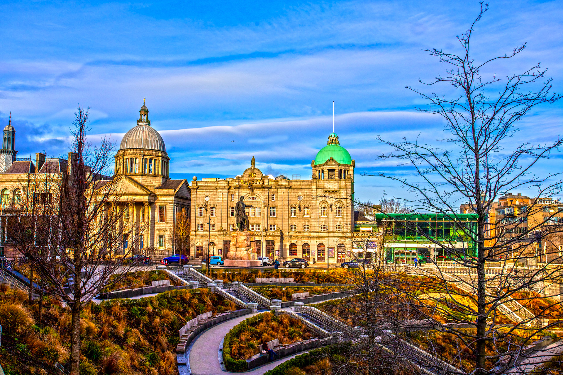 Union Terrace Gardens, Aberdeen 27 January 2024