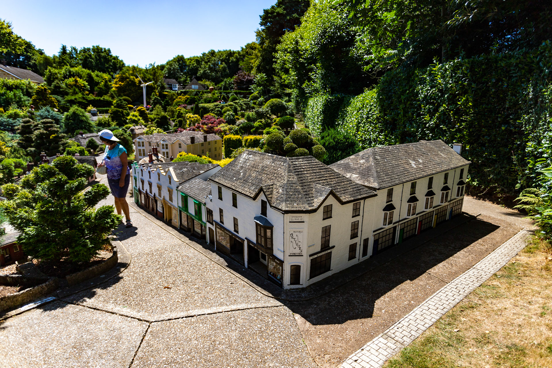 Godshill Model Village IOW 15  July 2022