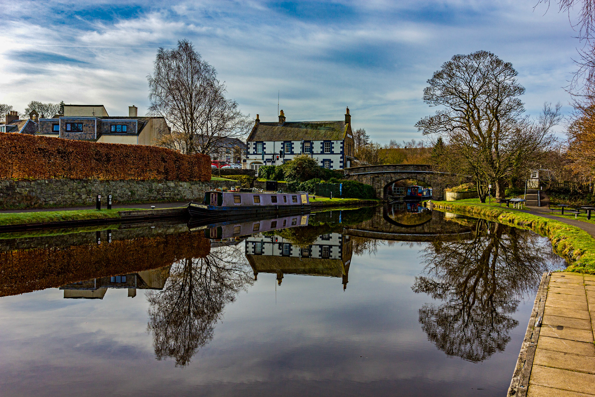 Union Canal at RathoPlease see my other Photographs at: www.jamespdeans.co.uk