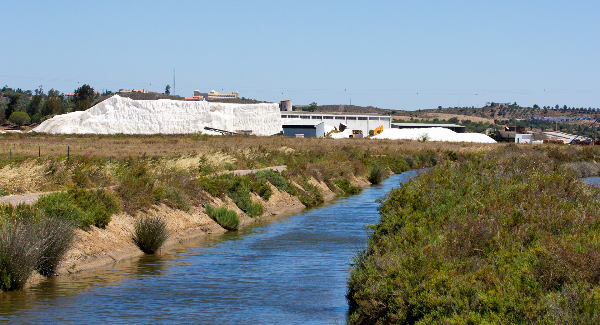 Salt Pans at Vila Real de Santo António