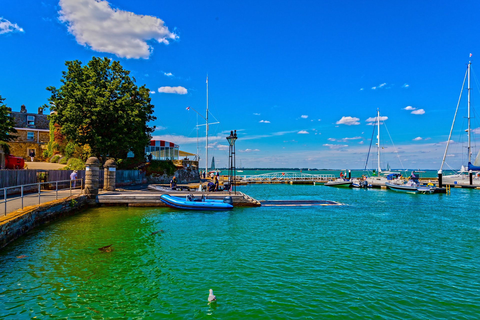 Royal Yacht Squadron - Cowes IOW 14 July 2022