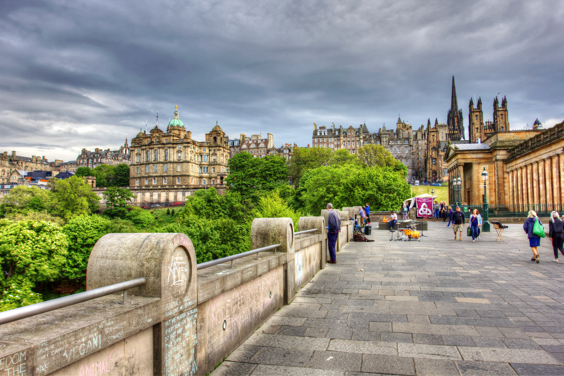 At the Art Galleries, Edinburgh Please see my other Photographs at: www.jamespdeans.co.uk
