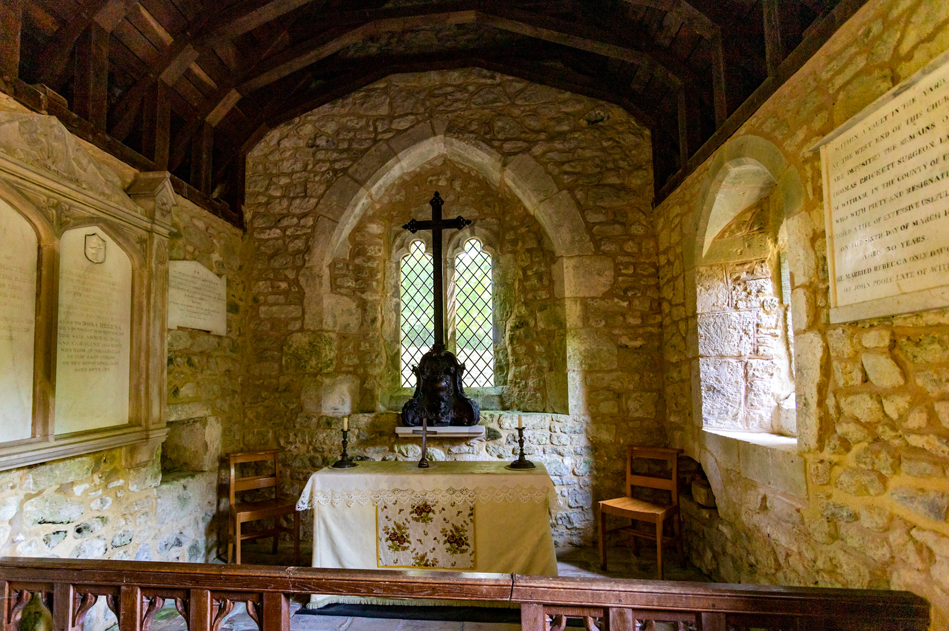 Old St Boniface Church Bonchurch Ventnor IOW 19  July 2022
