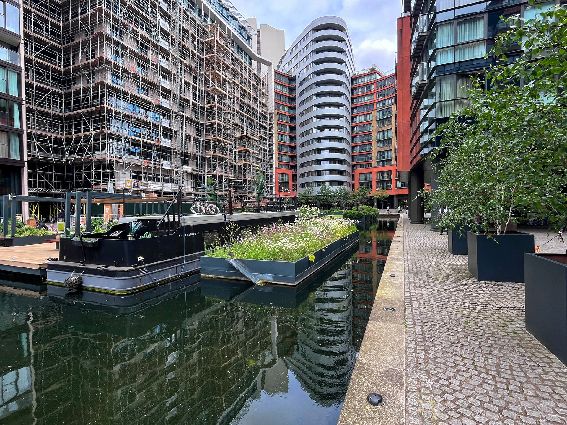 Paddington Canal Basin London 04 June 2024