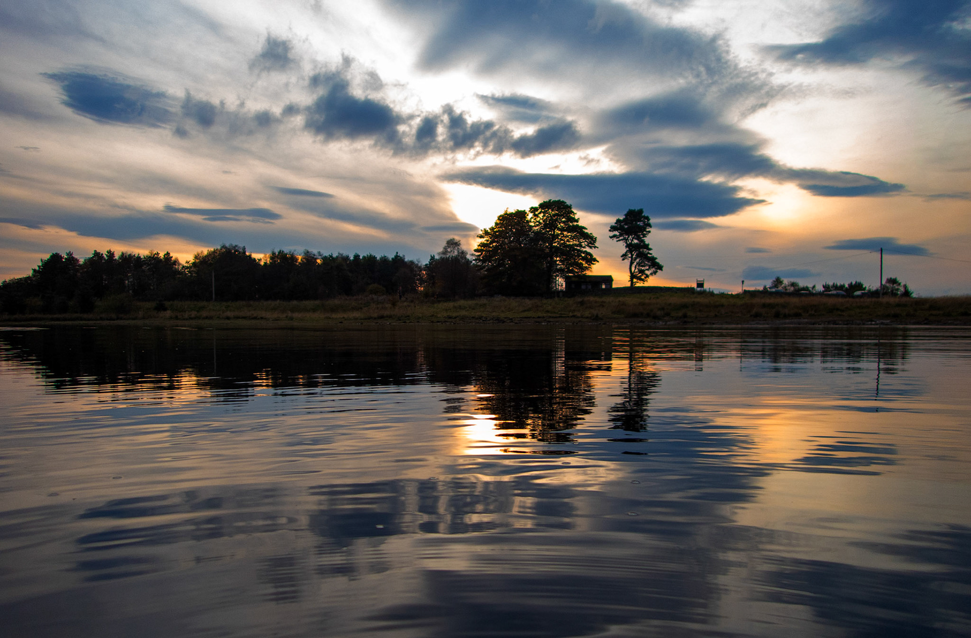 Sunset at Harperrig 05 October 2024