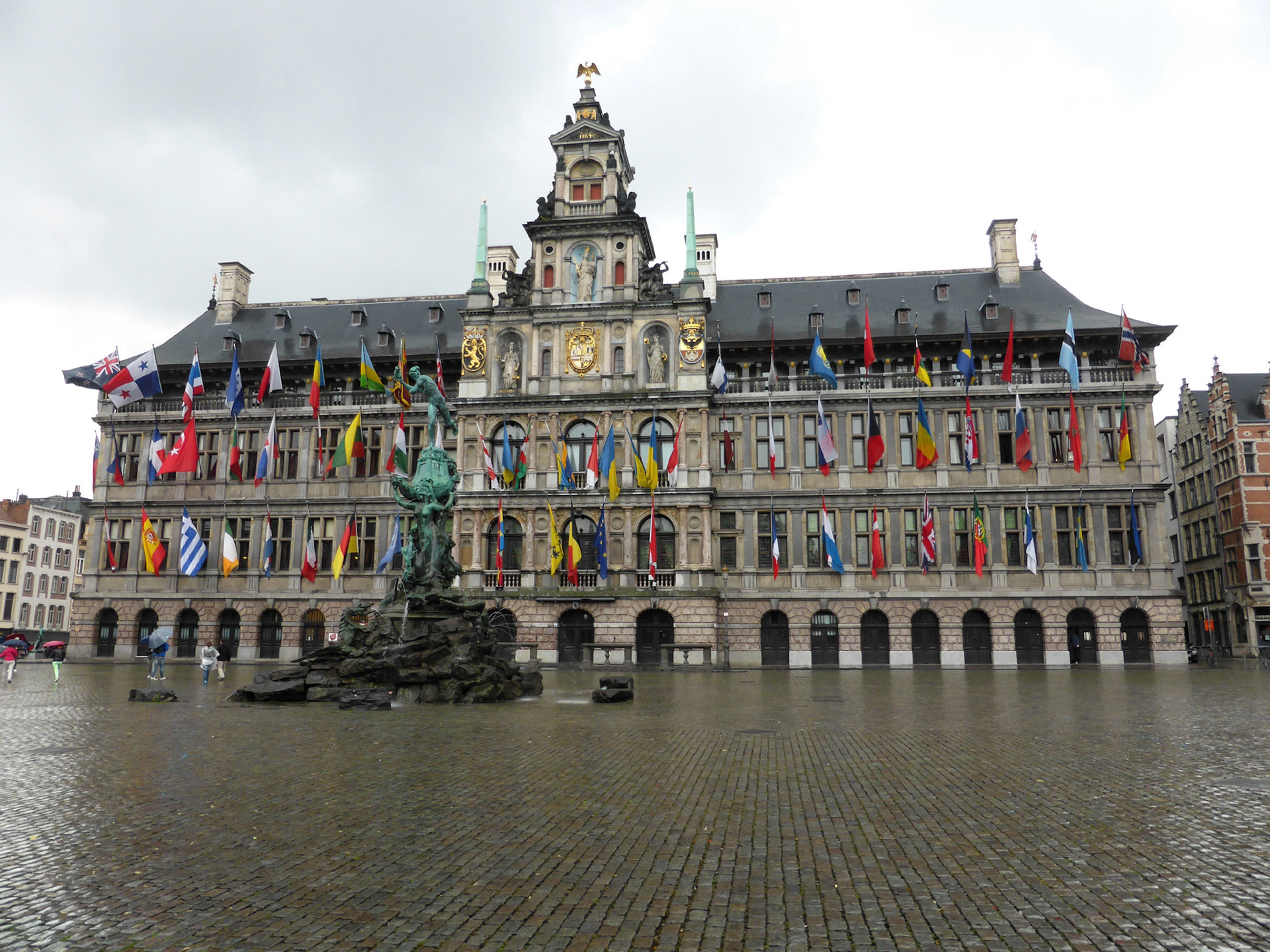 City Hall in Antwerp. Please see my other Photographs at: http://www.jamespdeans.co.uk/