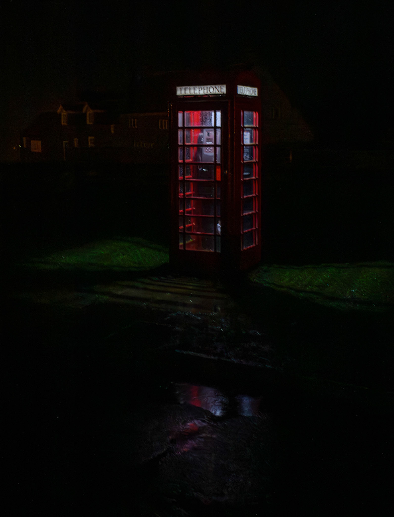 Phone Box at night - Goathland 24 March 2026
