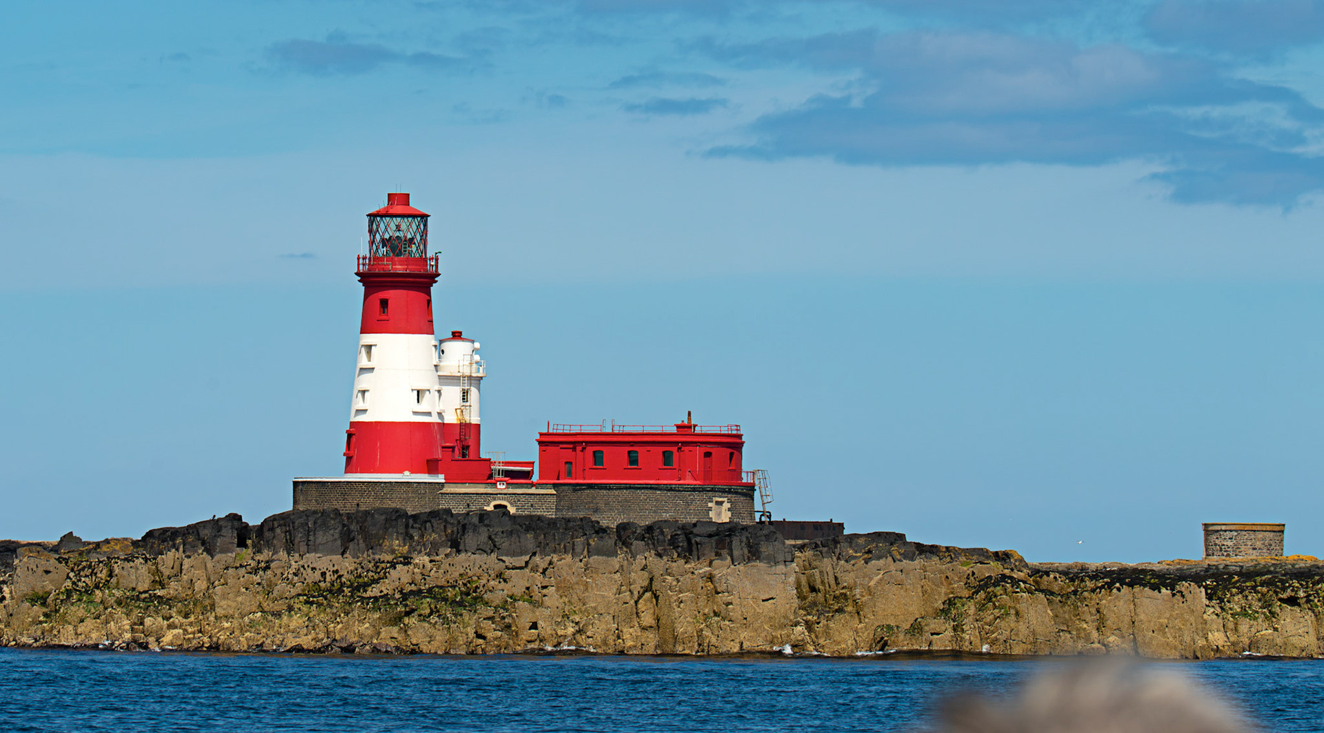 Longstone Lighthouse - Farne Islands 03 July 2026.This was home to Grace Darling who inspired the creation of the RNLI.