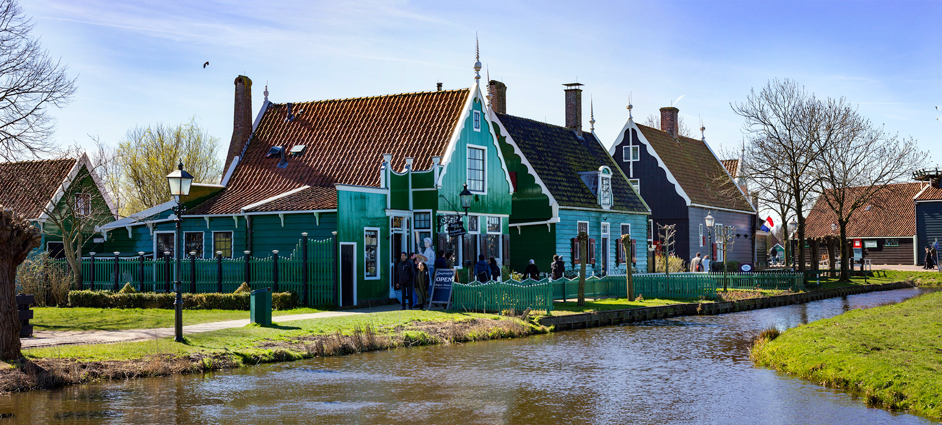 Zaanse Schans, Netherlands - a small village where the windmills worked and sustained several different industries from about 1600. Please see my other Photographs at: www.jamespdeans.co.uk