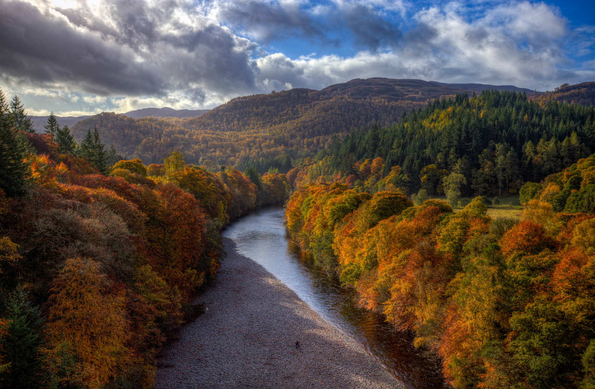 Garry Bridge. Autumnal Tour around Perthshire 19 October 2024