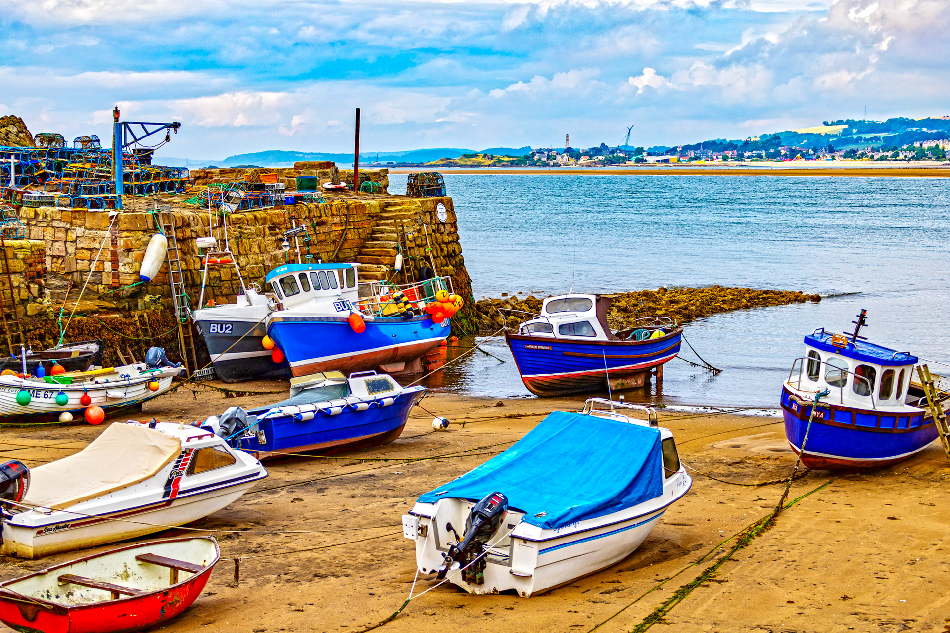 Pettycur Harbour 06 August 2021Please see my other photos at JamesPDeans.co.uk